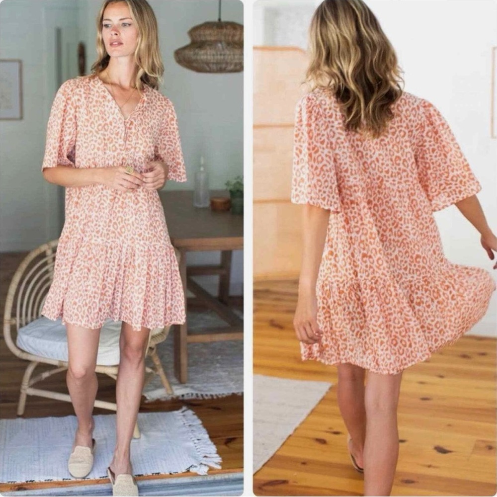 Emerson Fry isla sunbaked leopard dress